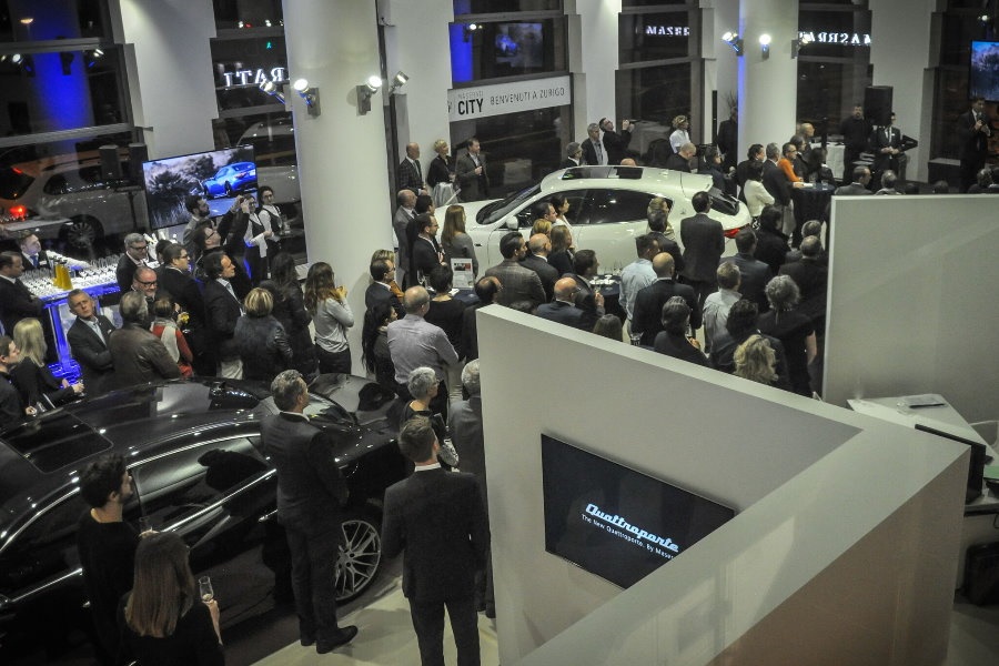 Maserati Opening im Züricher Seefeld