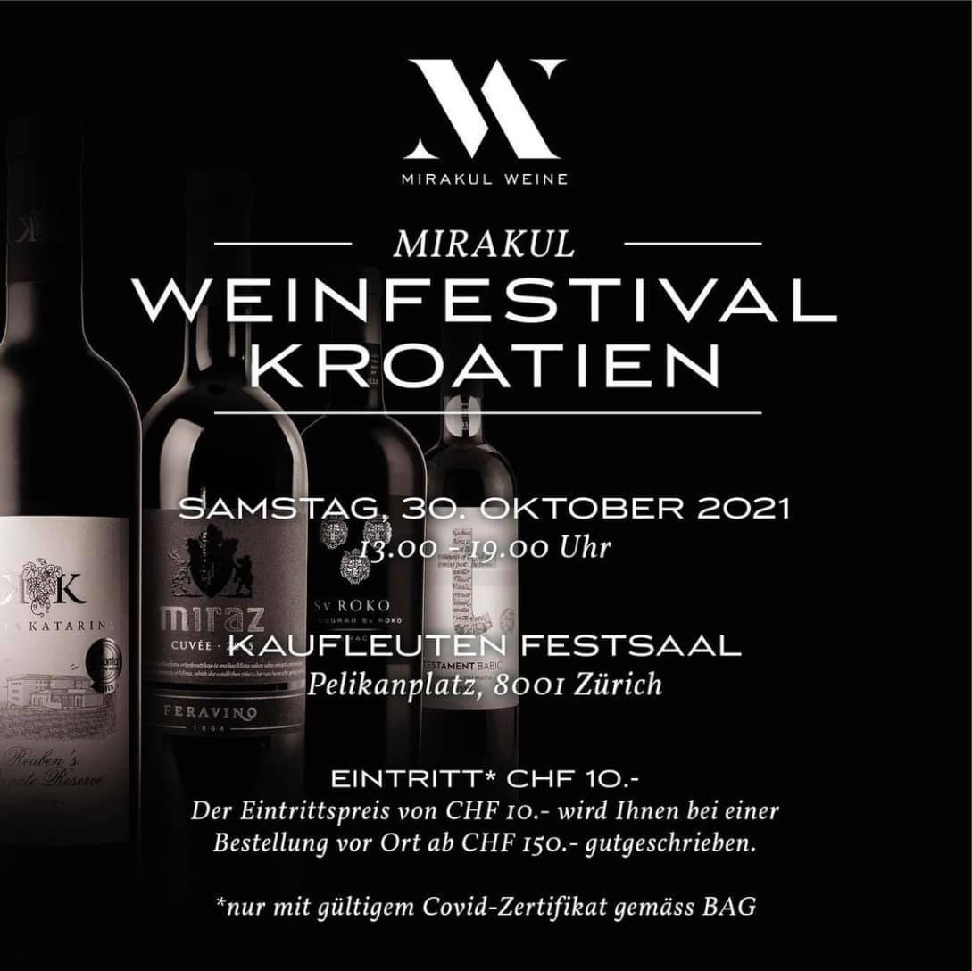 Mirakul Weine Event - Kaufleuten Zürich