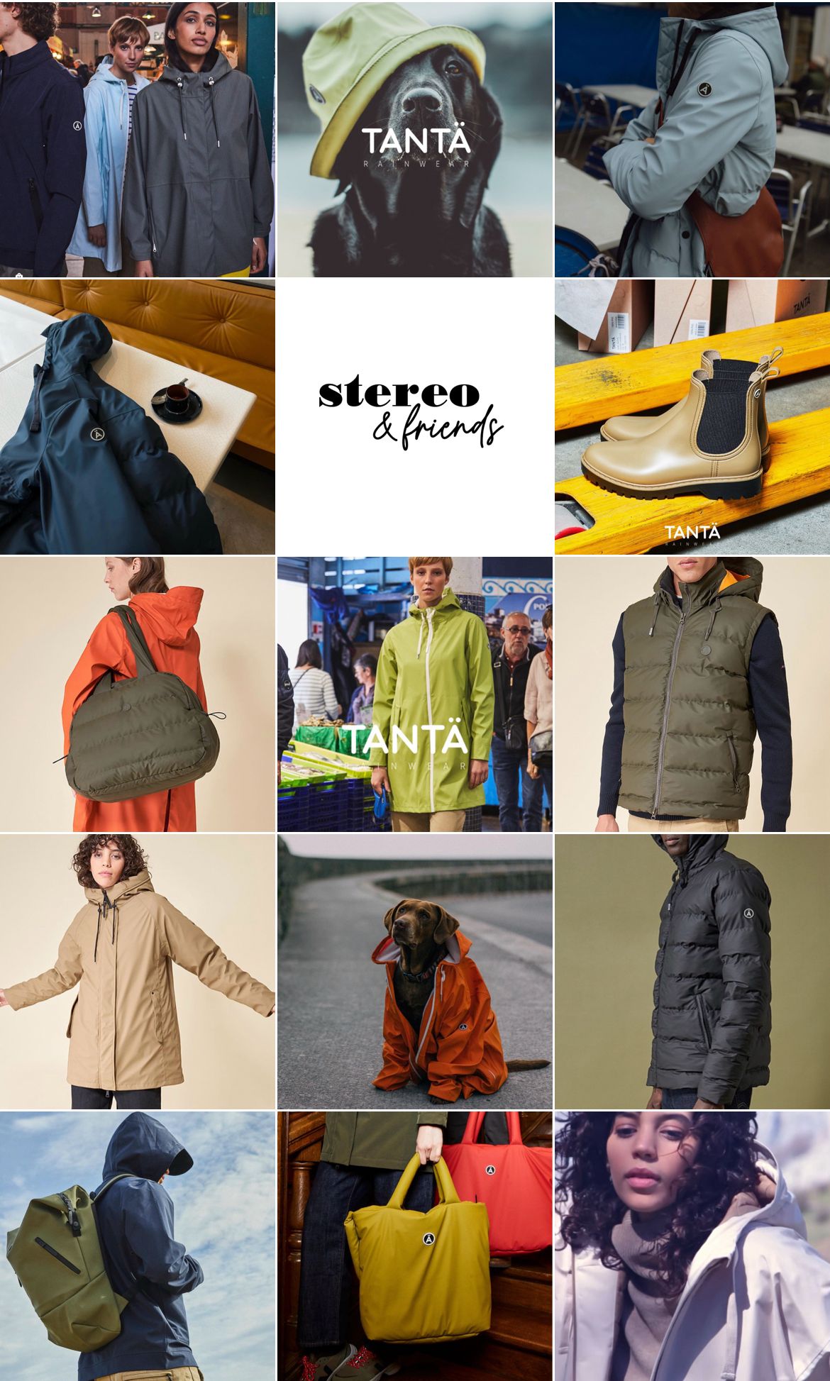 TANTÄ Rainwear, stereo & friends store