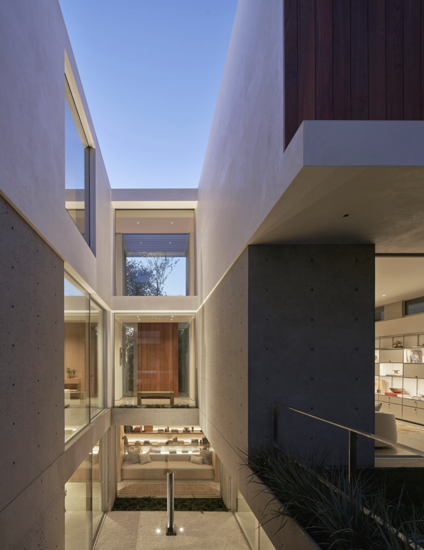 Vertical Courtyard House