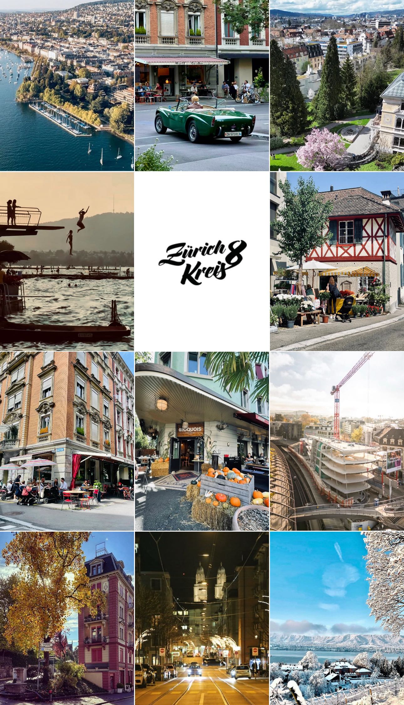 Zurich Kreis 8 Collage