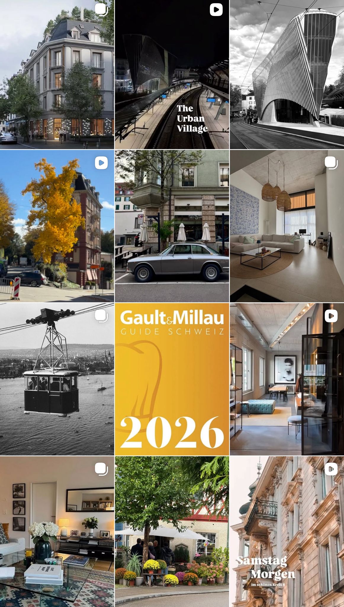 Zurich Kreis 8 Collage