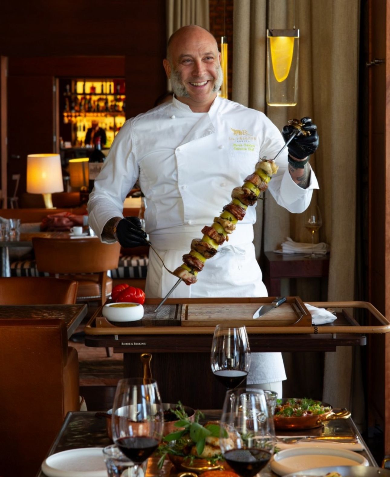 Chefkoch Marco Ortolani