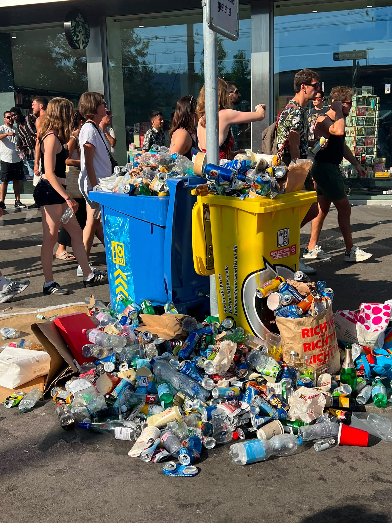 Streetparade 2026 Abfall
