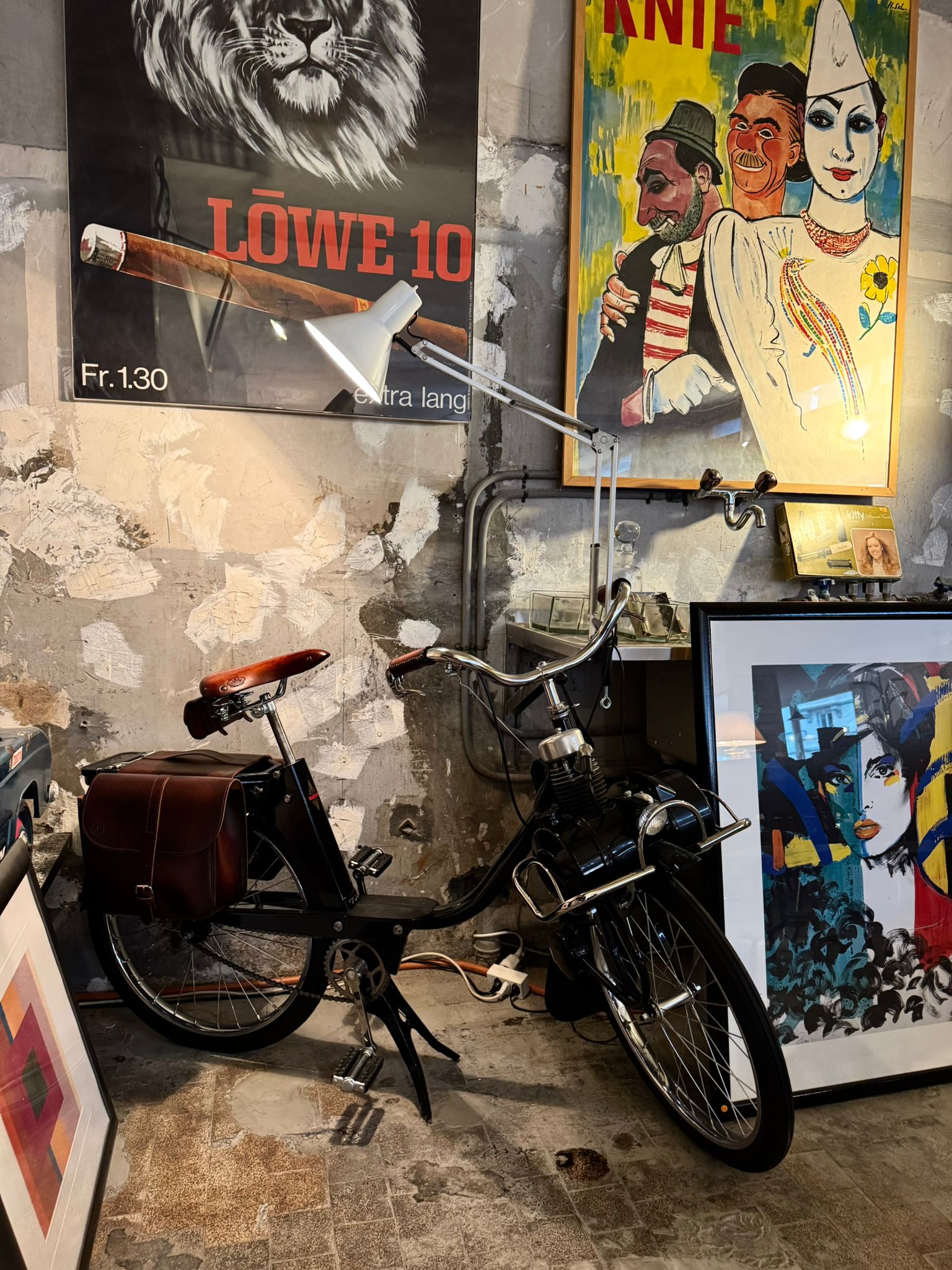 Vintage Pop-Up Solex Mofa