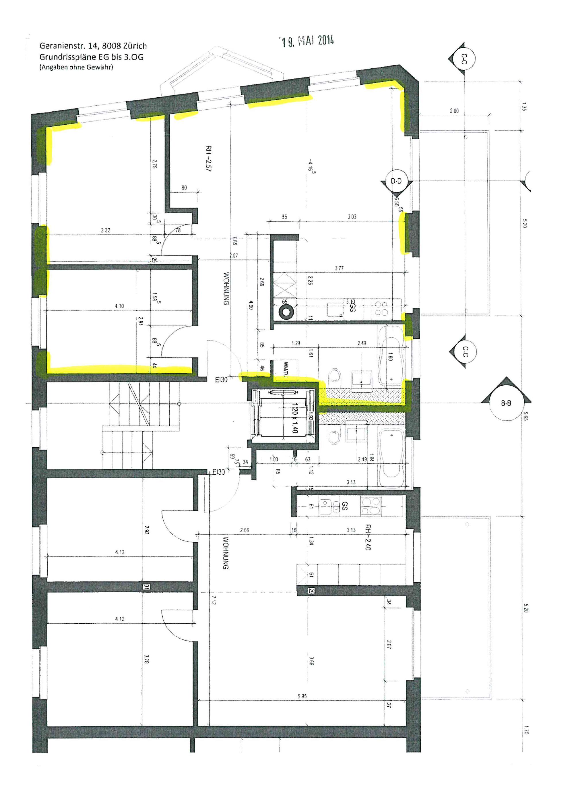 freie Wohnung im Kreis 8