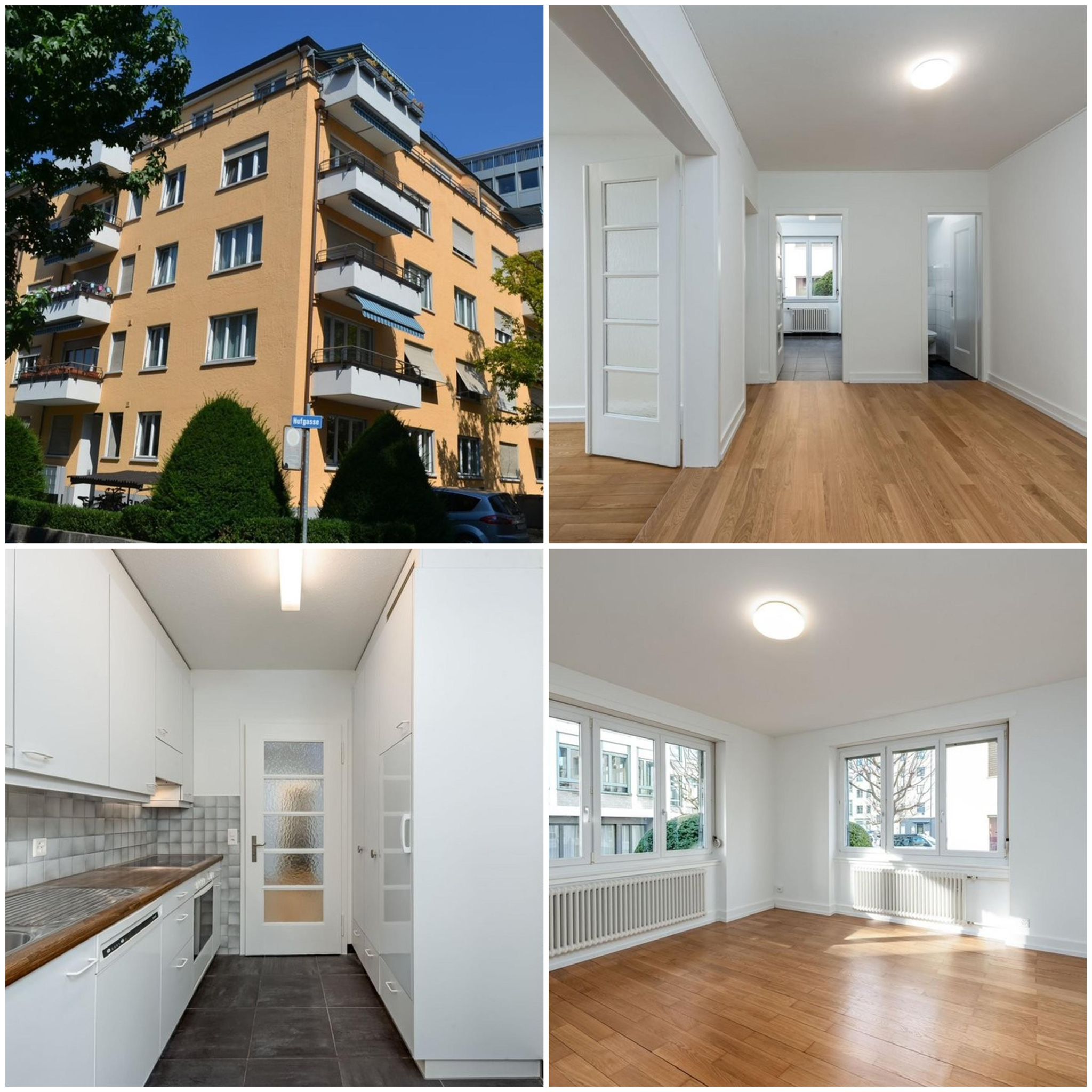 3.5 Zimmer-Wohnung (83 m2) mit Loggia an der Hufgasse 3.5 Zimmer-Wohnung (83 m2) mit Loggia an der Hufgasse