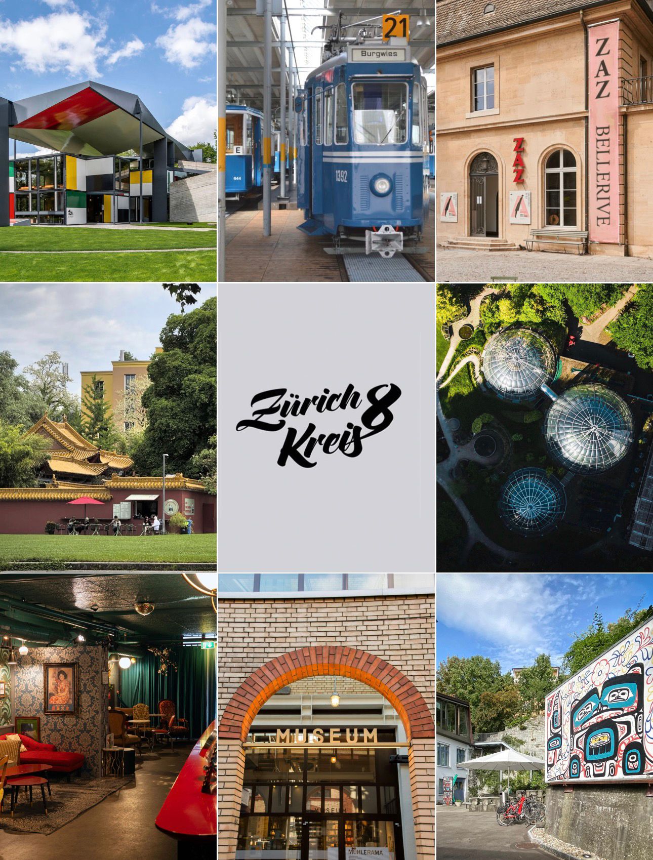 Kultur, Natur und Architektur: Diese Saison im Kreis 8
