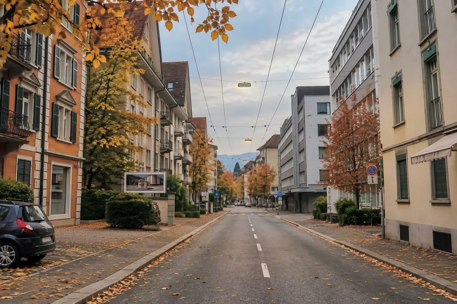 Teil der Höschgasse für mehrere Monate gesperrt Teil der Höschgasse für mehrere Monate gesperrt