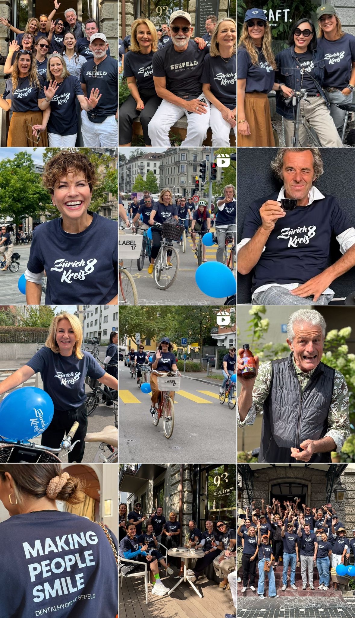 Velotour durch den Kreis 8 – voller Energie, Begegnungen und Spass!