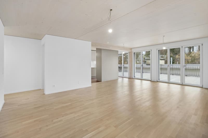 Moderne 3.5 Zimmer Attikawohnung (94 m2) mit Balkon Moderne 3.5 Zimmer Attikawohnung (94 m2) mit Balkon