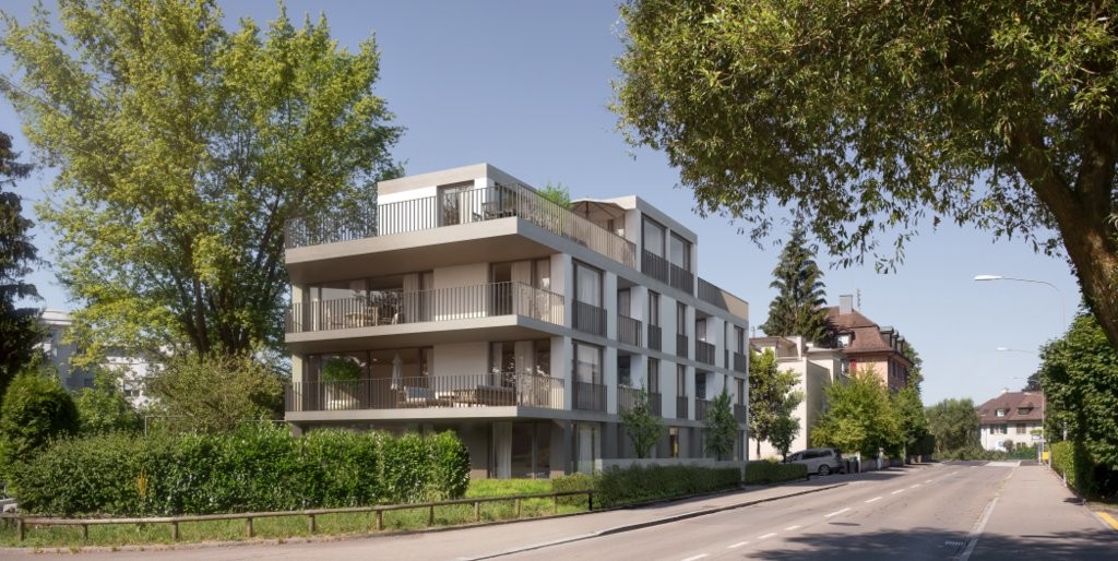 Moderne 3.5 Zimmer-Wohnung (87 m2) mit Balkon an der Lenggstrasse 8